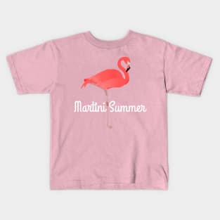 Summer Flamingo Kids T-Shirt